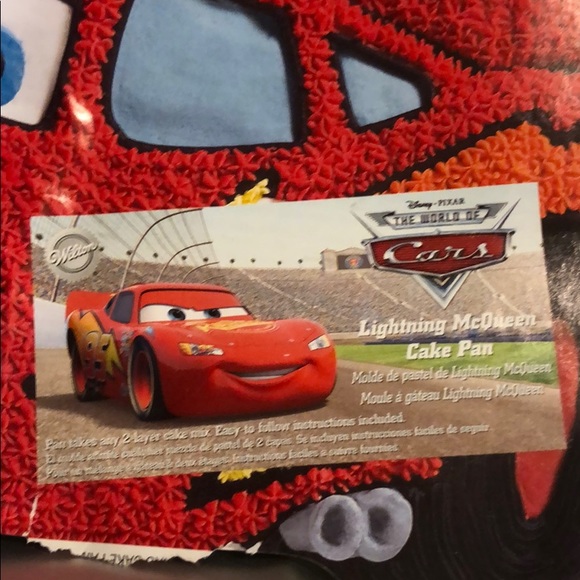 Disney Kitchen Disney Cars Lightning Mcqueen Wilton Cake Pan Poshmark